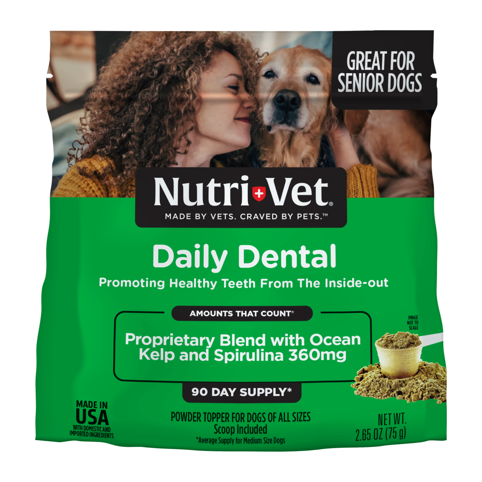 Daily Dental Powder for Dogs NutriVet
