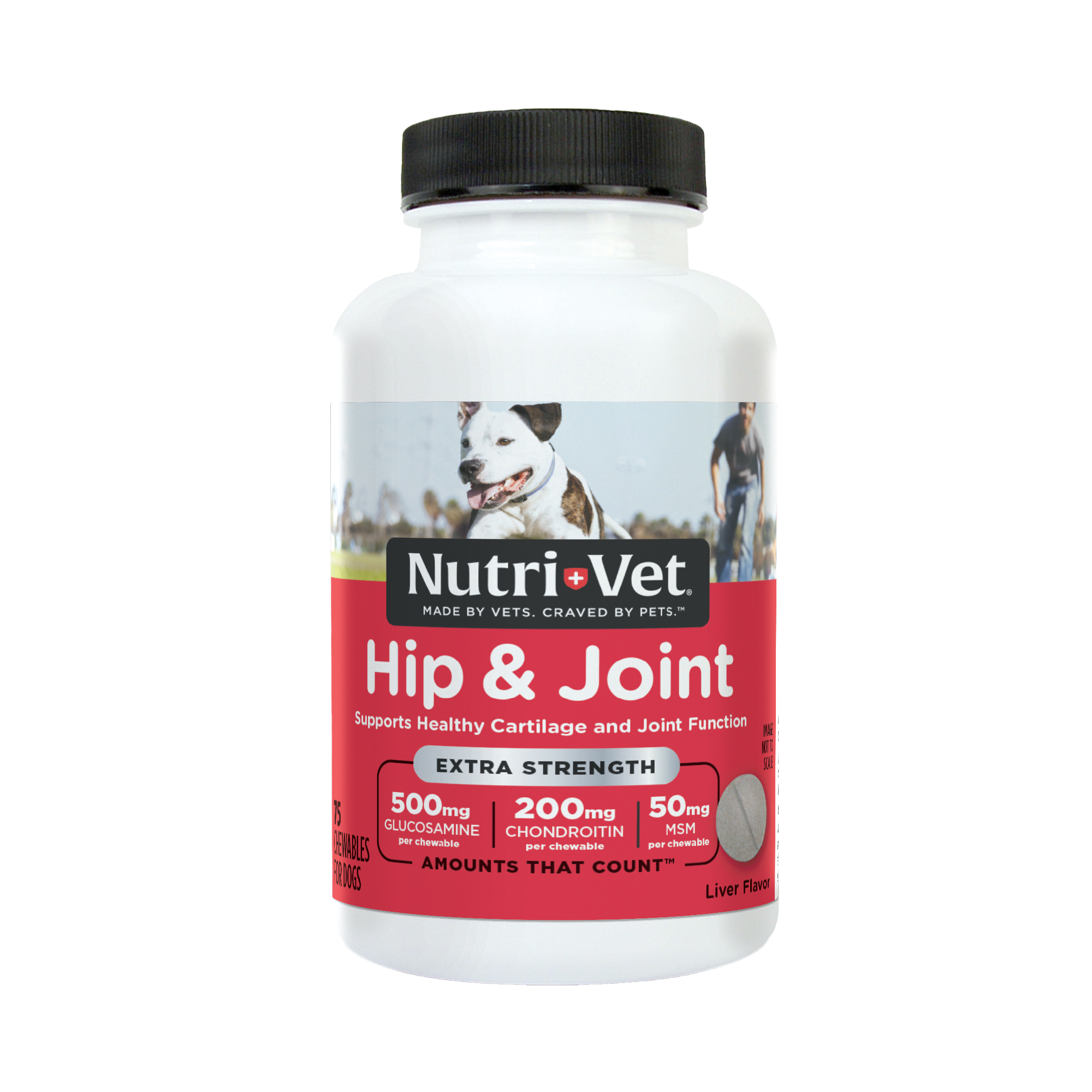Extra Strength Dog Hip and Joint Chewable Tablet NutriVet