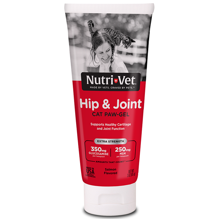 Cat Hip Joint Extra Strength Paw Gel Nutri Vet