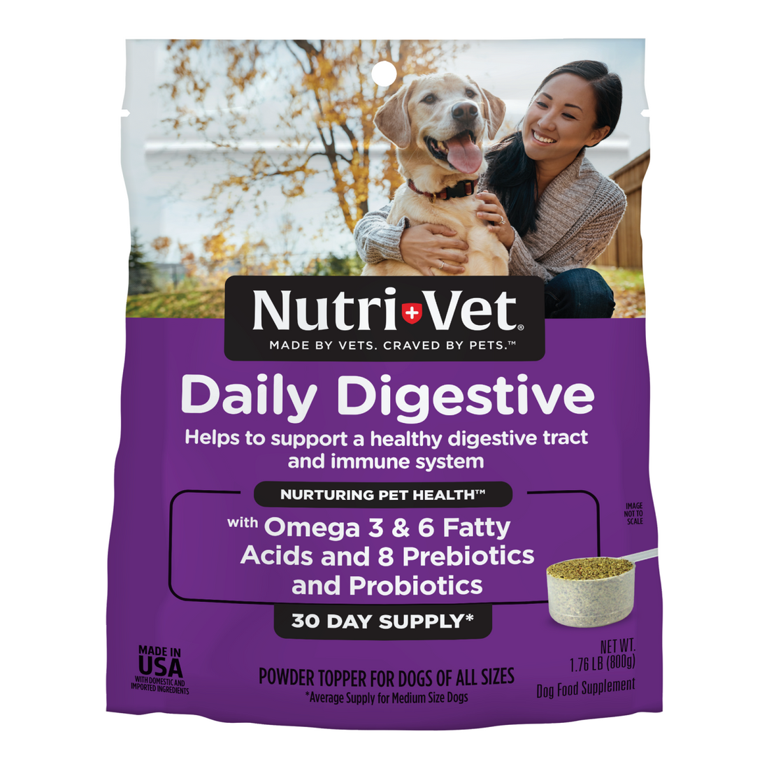 Nutri-Vet Daily Digestive Powder | Dog Digestion | Nutri-Vet
