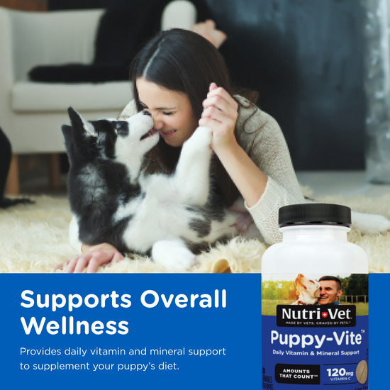 Puppy-Vite Chewable Tablets use