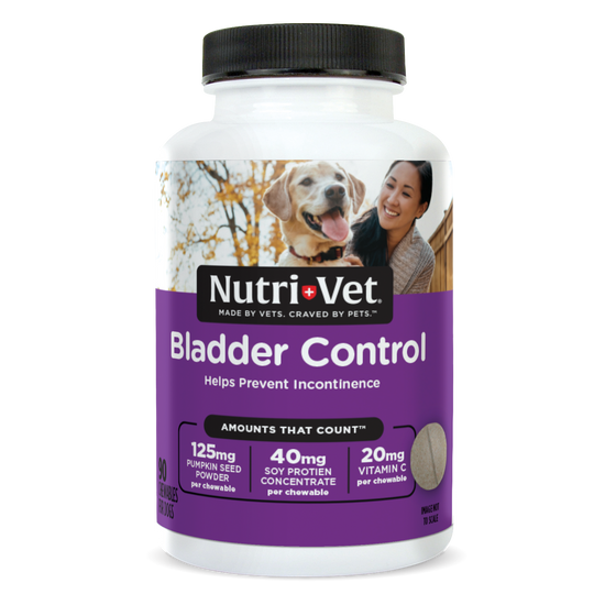 Bladder Control Chewable Tablets Dog Digestive Health Nutri Vet