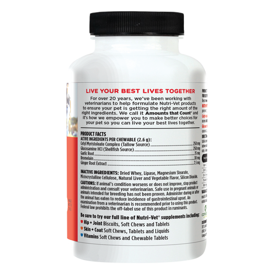 Cetyl M Advanced Joint Action Chewable Tablets Nutri Vet