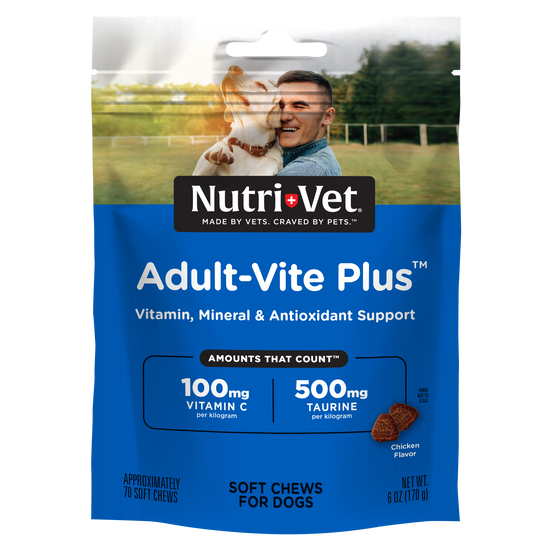 Nutri-Vet Adult-Vite Plus Soft Chews Supplement