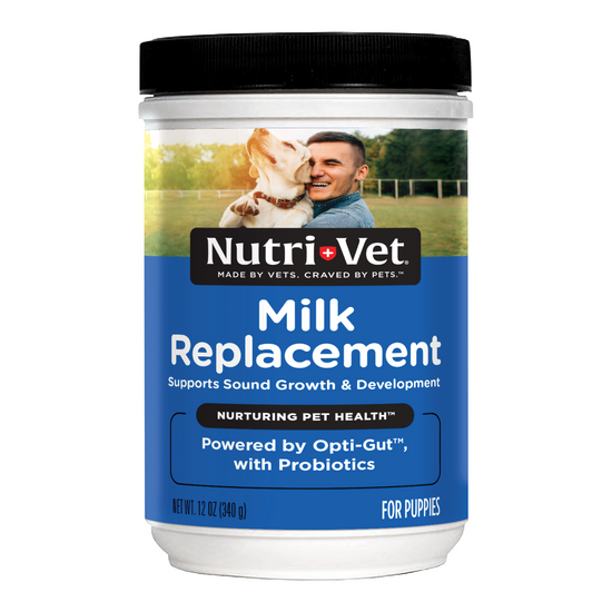 Nutri-Vet Milk Replacement Powder With Probiotics Supplement
