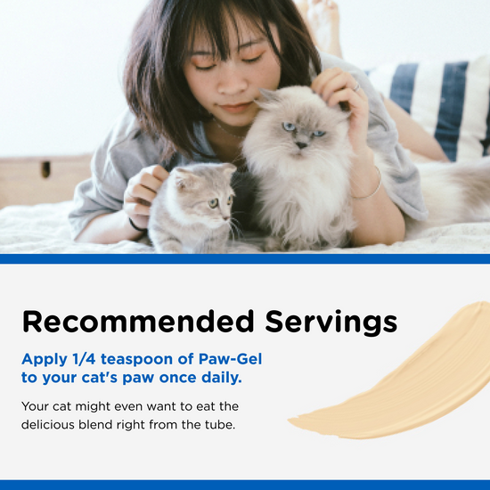 Multi-Vitamin Paw-Gel serving size