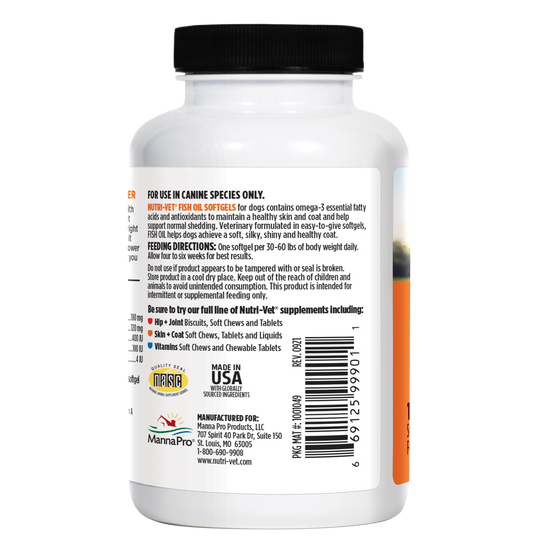Fish oils for dogs clearance