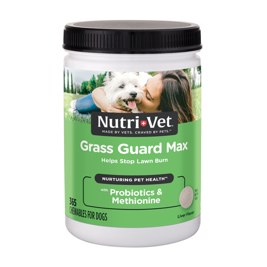 Grass Guard Max Chewable Tablets front