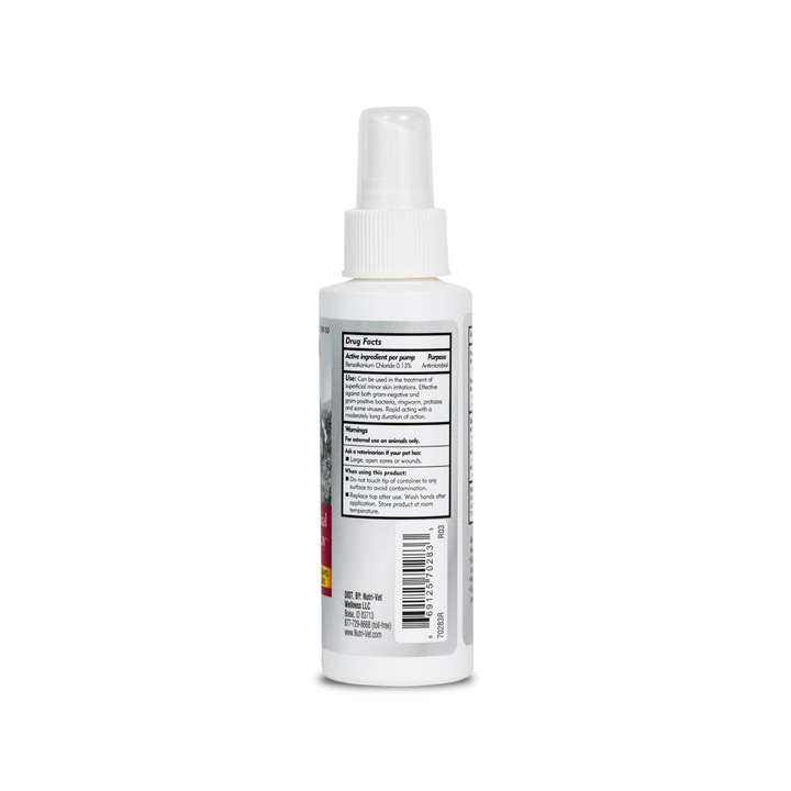 Anti-Microbial Wound Care Spray for Cats - Back