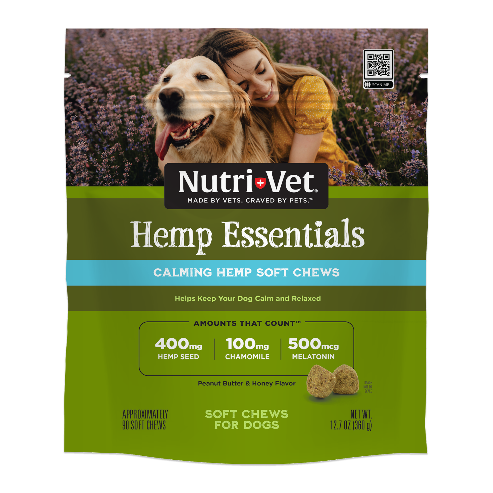 Hemp Essentials Calming Chews Packaging