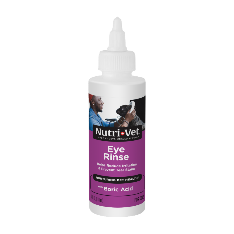 Eye wash for dogs is a solution that gently cleanses the eyes to relieve  discomfort and control irritation.