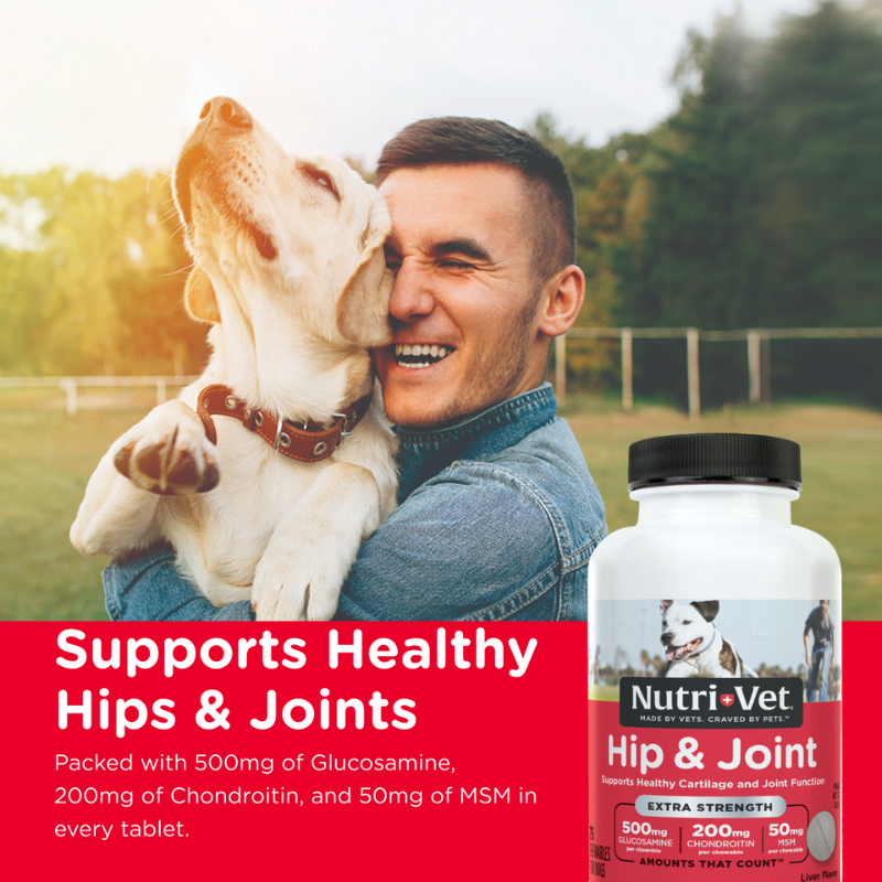 Hip  Joint Extra Strength Chewable Tablets for dogs