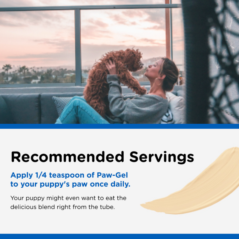 Puppy-Vite Gel recommended servings