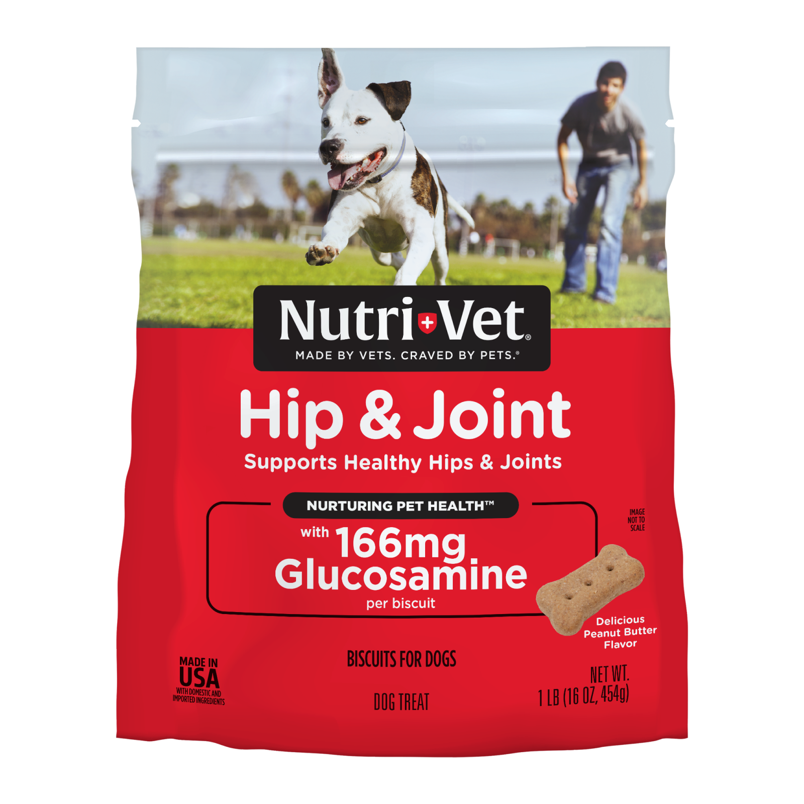 Hip & Joint Functional Biscuits for Dogs front